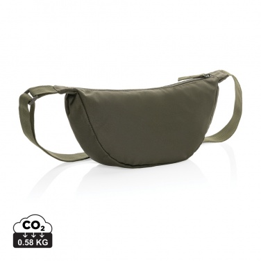 Logotrade promotional item image of: Crescent AWARE™ RPET half moon sling bag